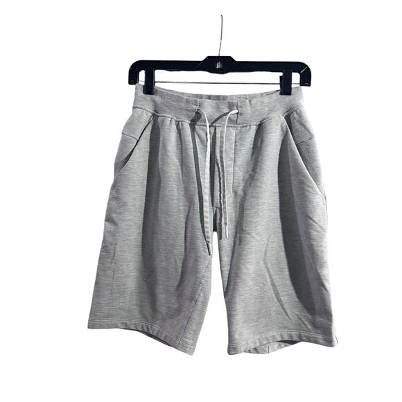 Lululemon Mens City Sweat Shorts Gray 9" Inseam Stretch Size Medium - Picture 1 of 6